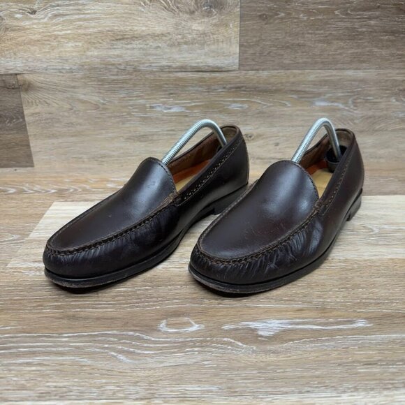 Cole Haan Grand Os Brown Leather Loafer Men's Size 10.5 - Picture 1 of 7